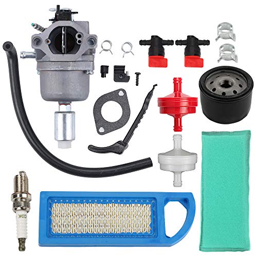 Trustsheer Carburetor with Engine Oil Filter fit Huskee LT4200 Craftsman 2003 LT1000 LT2000 Lawn Mower with Briggs & Stratton Intek Engine 10hp-17.5hp 31A707 31A777 31B775 31C707 Carb