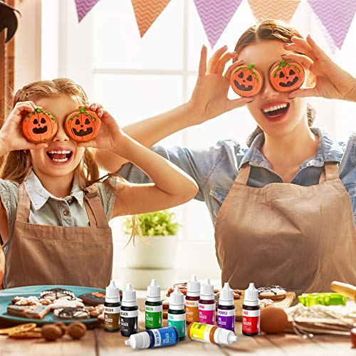 Nomeca Oil Based Food Coloring for Chocolate, 10 Colors Oil Food