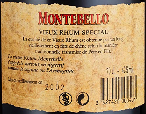 Montebello Vieux Extra Old 10 Years Old Rum (1 x 0.7 l) – Bild 7