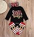 3pcs Baby Girl Cute Long Sleeve Romper Leg Warmers hairband Outfits Christmas Costume(0-6Months)