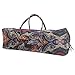 Kindfolk Yoga Mat XL Duffel Bag Extra Large Patterned Canvas with Pocket and Zipper