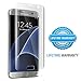 SPARIN HD Clear PET Film Edge to Edge Screen Protector for Samsung Galaxy S7 Edge - 2 Pack