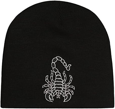 Fashion BeaniesStriking Scorpion Cuffless Beanie Black