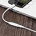 Lighting to 3.5mm Headphone Adapter Earbuds Earphones Adapter 2Pack, Compatible with iPhone X/XS/Max/XR 7/8/8Plus iOS 10/11/12 Plug and Play (White)