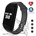 Fitpolo Fitness Tracker HR,Activity Tracker with Heart Rate Monitor, IP67 Waterproof Smart Bracelet, Fitness Watch with Calorie Counter,Sleep Monitor,Pedometer Watch for Kids Women and Men