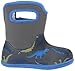 Bogs Baby Bogs Waterproof Insulated Toddler/Kids Rain Boots for Boys and Girls, Dino Print/Gray/Multi, 8 M US Toddler