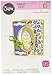 Sizzix 660715 Framelits Die Set Card, Scallop Oval Flip-Its, 18/Pack
