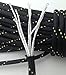 X-CORDS Paracord 850 Parachute Cord Made in The USA (Black Diamond Kevlar, 100 FT (Quick Deploy Spool)