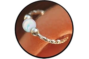 925 Sterling Silver Cartilage Earring - Thin Tiny 20 Gauge 8mm White Opal Helix Hoop - Handmade Silver Helix Piercing Jewelry