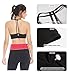 QUEENIEKE Women's Light Support Double-T Back Wirefree Pad Yoga Sports Bra Size XL Color Black Pro