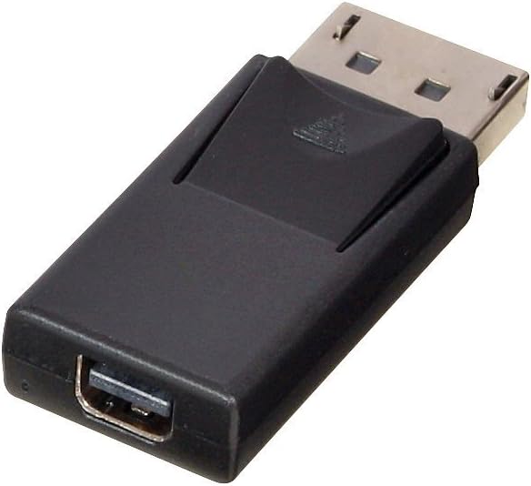 LINDY DisplayPort Male to Mini DisplayPort Female Adapter, Gold - Image 3