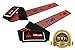 Crown Gear Neoprene Padded Weight Lifting Straps - Hand Crafted for Wrist Comfort and Lifting Power - Best Cotton Weightlifting Strap to Enhance Grips - Fatigue Reduction for Fingers - Extra Grip