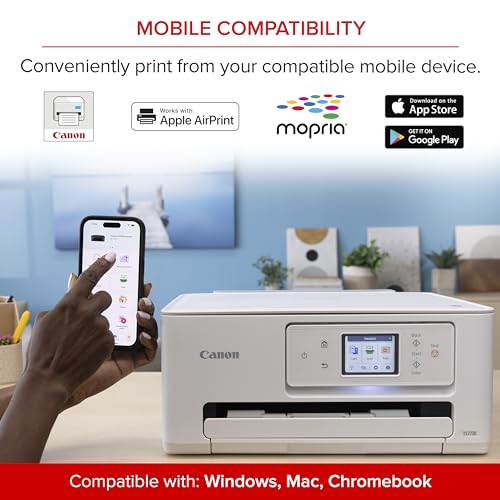 Canon PIXMA TS7720 – Wireless Home All-in-One Printer