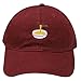 City Hunter C104 Noodles Cotton Baseball Dad Caps 17 Colors (Burgundy)