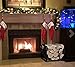 Firewood Rack Holder with Decorative Scroll Design - Outdoor and Indoor Metal Log Storage Bin for Fireplace, Firepit, and Wood Stove by Home-Complete
