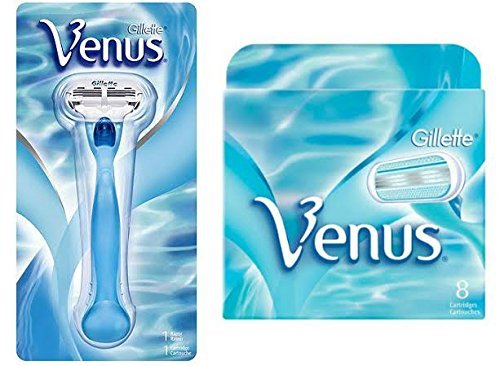 Gilletté venus womens razor refill cartridges 9 count …