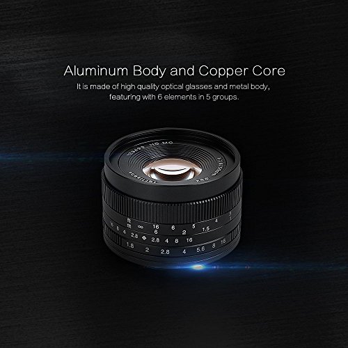 7Artisans 50 mm F1.8 manuel APS-C objectif fixe pour Fuji X Mount appareil photo sans miroir comme Fuji X-A1 X-a10 X-A2 X-a3 X-at X-M1 X-m2 X-T1 X-T10 X-t2 X-t20 X-Pro1 X-pro2 X-E1 X-E2 X-E2s - Image 4