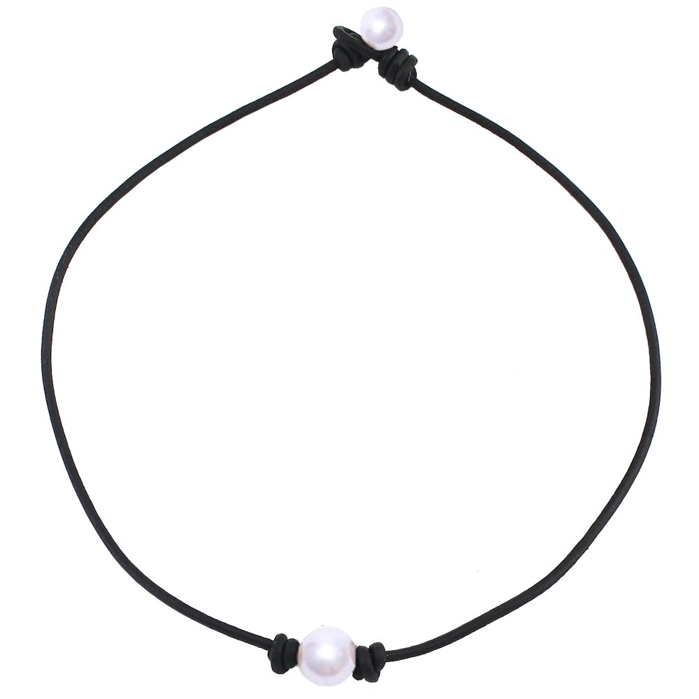 Genuine Black Leather Cord 