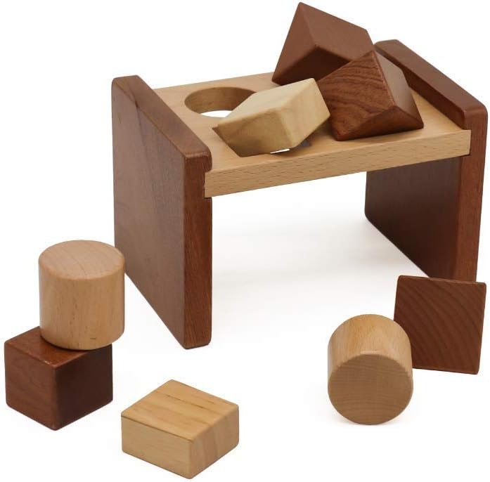 top bright wooden shape sorter toys for toddlers learning sort and match for 1 2 year old