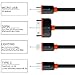 Multi USB Cable,2 Pack IVVO 4 in 1 Multiple Fast Charger Adapter Connector with Type C/Micro USB Ports for Phone X Xs 8 7 7 Plus, Nexus 6P/5X, OnePlus 3, LG G5 and More- 4ft