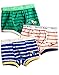 Vaenait Baby 2T-7T Boys Boxer Briefs 3-Pack Underwear Set Boxer Vehicle M