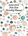 2020-2024 Five Year Monthly Planner 7x9: Classic Size - 60 Months Pretty Simple Calendar Planner - Get Organized. Get Focused. Take Action Today and Achieve Your Goals - Watercolor Pattern by Green Cycle Planner