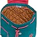Stephen Joseph Girls Quilted Backpack Bag (Teal & Pink Flower)
