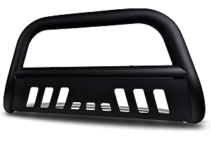 Armordillo USA 7145474 3" Bull Bar Bumper Guard - Matte Black Fits 2005-2015 Toyota Tacoma