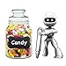 Crafty Bot Pack of 4 White Liquid Chalk Markers, 48 Chalk Board Labels, Microfiber Cloth, With Reversible and 6mm Spare Tips
