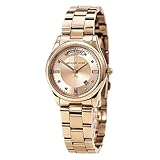 Michael Kors Women's MK6071 Colette Rose Gold-Tone Stainless Steel Bracelet Watch