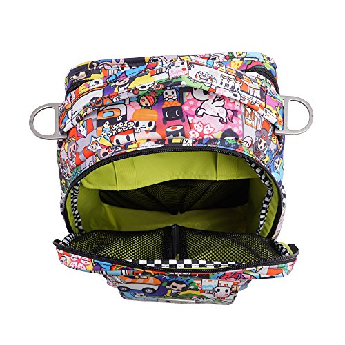 Ju-Ju-Be Tokidoki Collection Be Right Back Backpack Diaper Bag, Sushi Cars - Thumbnail 5