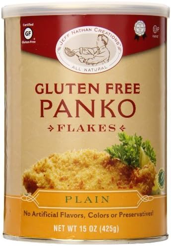 Jeff Nathan Creations Chef Gourmet Panko Plain Gluten Free, 15 Ounce by Jeff Nathan Creations