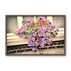 Framed Rural Landscape Photography Home Artwork for Living Room Bedroom