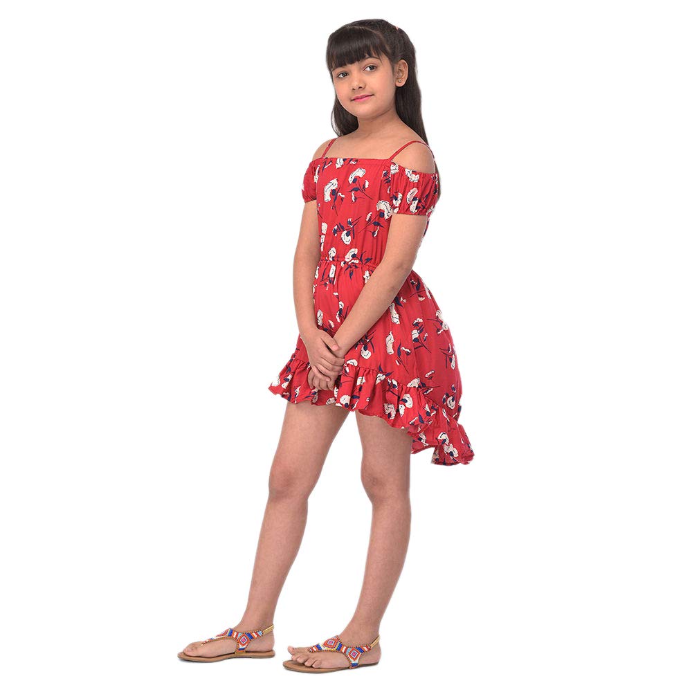 off shoulder dress for girls