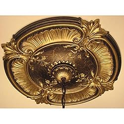 30 1/8"OD x 1 1/2"P Attica Acanthus Leaf Ceiling