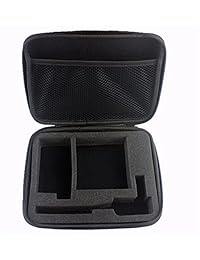 sigain Walkie Talkie Radio de dos vías organizador de almacenamiento Llevar duro Moldeado de viaje funda con espuma para Baofeng UV5R uv6r Series f8hp/F9 Walkie Talkie y accesorios