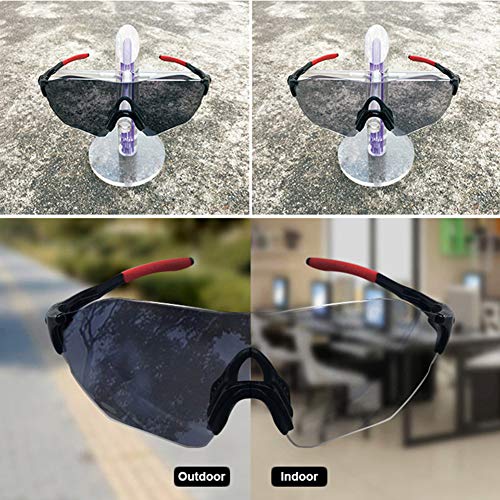 LNLJ Fotochromische zonnebril, gepolariseerde sportbril anti-schittering UV-bescherming - Image 3