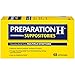 Preparation H Hemorrhoid Symptom Treatment Suppositories, Burning, Itching and Discomfort Relief (48 Count)