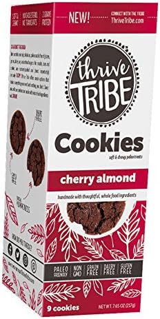 Thrive Tribe, Cookies Cherry Almond, 217 Gram