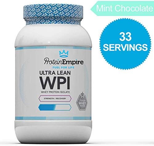Protein Empire Ultra Lean Pure Whey Isolate Zero Sugars High Protein - Mint Chocolate