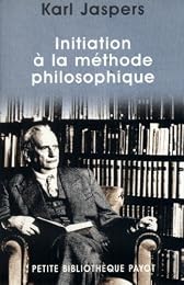 Initiation à la méthode philosophique