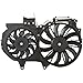Dual Radiator and Condenser Fan Assembly Compatible With Audi Fits 02-08 Quattro A4 1.8L 2.0L