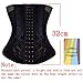 SHUNROUFEN Women's Breathable Fabric Waist Training Corset Waist Shaper for Weight Loss (X-Large (Fits 30.5-33 Inch Waistline), Black)