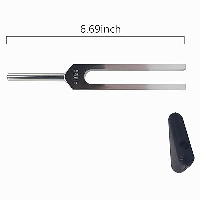 Buy Tuning Fork 528 Hz Tuning Fork With Silicone Hammer And Cleaning Cloth Solfeggio Tuning Fork For Dna Repair Healing And Perfect Healing Musical Instrument Silver Online In Turkey B094j54w2d