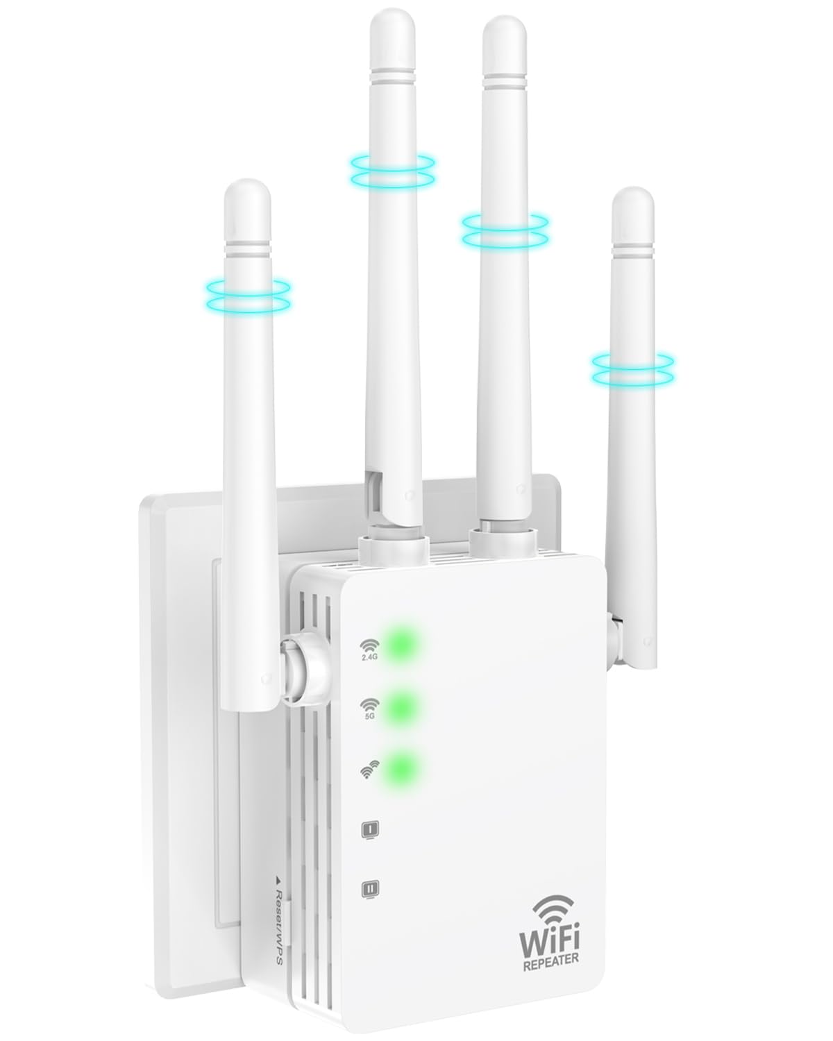 Photo 1 of *USED*
WiFi Extender, WiFi Extender Signal Booster Dual-Band(5.8G&2.4G) Wireless Repeater Coverage to 12880 sq. ft & 105 Devices, 1-Tap Setup, Supports Ethernet Port, Faster Speed