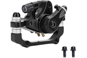 Joyzan Bike Brake Caliper, Bicycle Disc Universal Front Rear Aluminum Alloy Cycling Mechanical Lever Post Mount Line Pulling 