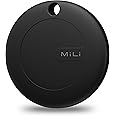 MiLi 1 Pack Bluetooth Tracker Tag for iOS, Mitag Items Finder Locator Compatible with Apple Find My Luggage Tracker, IP67 Waterproof Tracker for Dog, Key, Luggage, Suitcase, Bag, Wallet