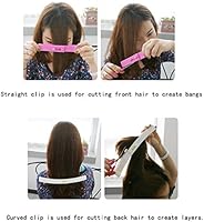 Xbes Magic Hair Fringe Hair Bangs Cutting Kit Tools Diy Trendy