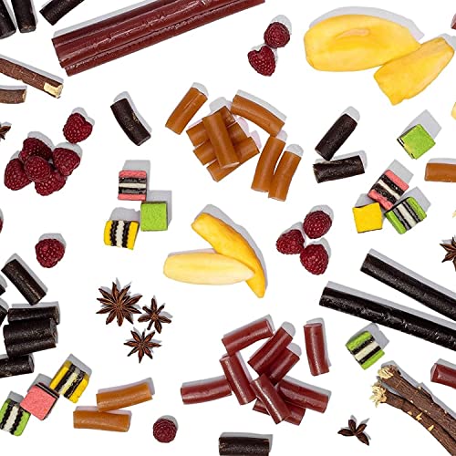 Soft Eating Raspberry Licorice (8Pack) RJ's Licorice (8) 7.05oz Bags