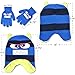 ABG Accessories Little Boys Monster Critter Hat and Glove Cold Weather Set, Age 4-7